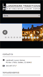Mobile Screenshot of landmarkluxuryhomes.com